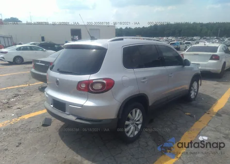 2011 Volkswagen Tiguan Se из США, поврежденный, VIN WVGAV7AX7BW505183